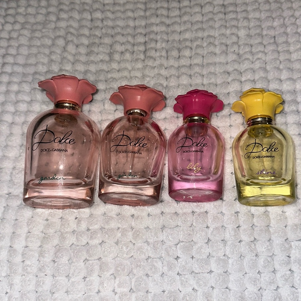 Empty Dolce and Gabbana perfume